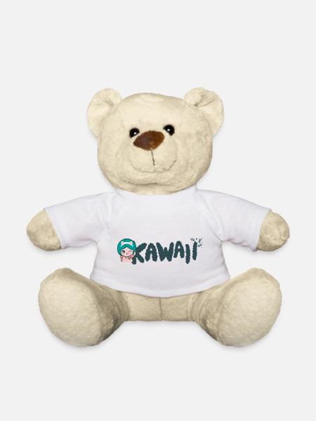 Kawaii - Süsses Mädchen - Teddy - Weiß