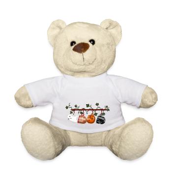 Halloween Tassen - Teddy - Weiß - Vorne