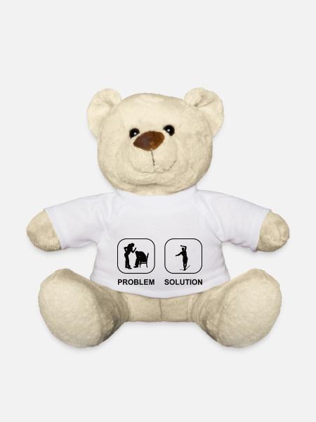 Slackline Tricklining Geschenk Slackliner - Teddy - Weiß
