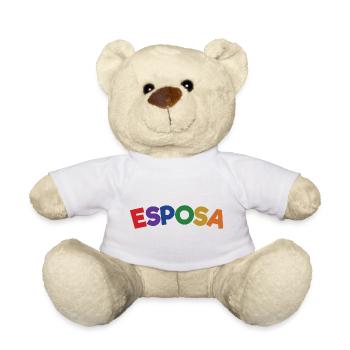 Esposa Cool Wife To Be Bride Couple Wedding Gift - Teddy Bear - white - Front