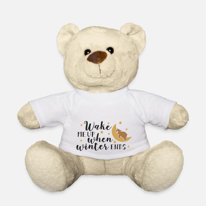 Réveille-moi quand... - Nounours - blanc