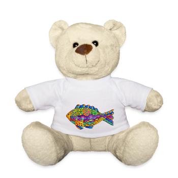 Fisch - Teddy - Weiß - Vorne
