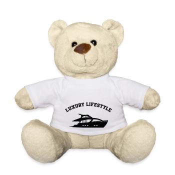 Yacht Luxury Lifestyle - Teddy Bear - white - Front