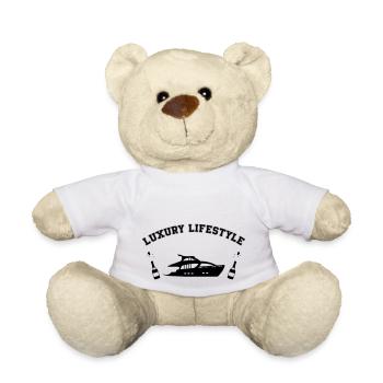 Yacht Luxury Lifestyle - Teddy Bear - white - Front