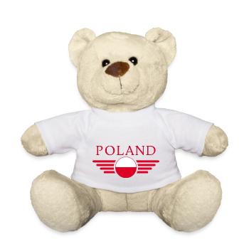 Pologne - Nounours - blanc - Devant
