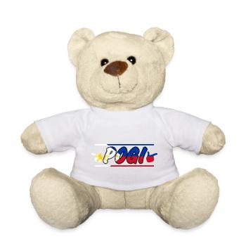 Philippines Filipino Pogi Vintage Sweet I Gift - Teddy Bear - white - Front