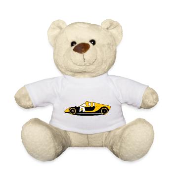 Sportwagen - Teddy - Weiß - Vorne