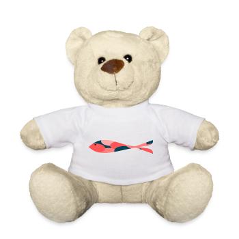SARDINE. FISH. APRIL FOOL. EASTER. SEA - Teddy Bear - white - Front