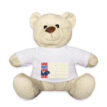 Trail Runner Running Jogging Jogger I Gift - Nounours - blanc - Devant