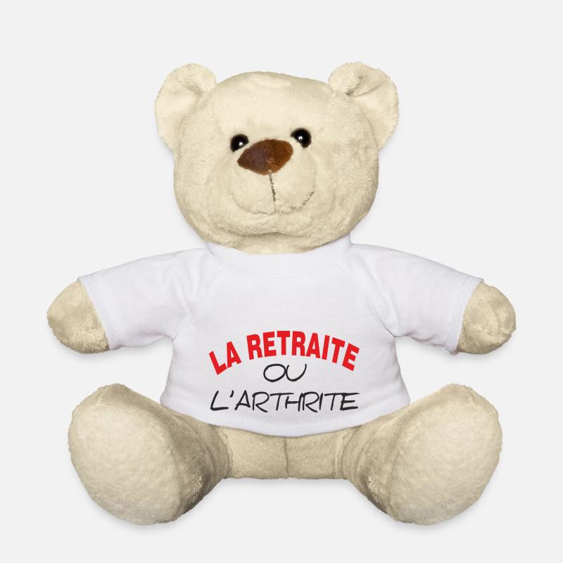 LA RETRAITE OU L' ARTHRITE - Nounours - blanc