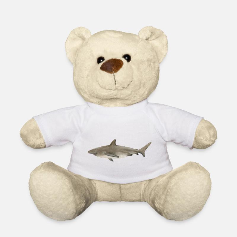 Bronzehai - Teddy - Weiß