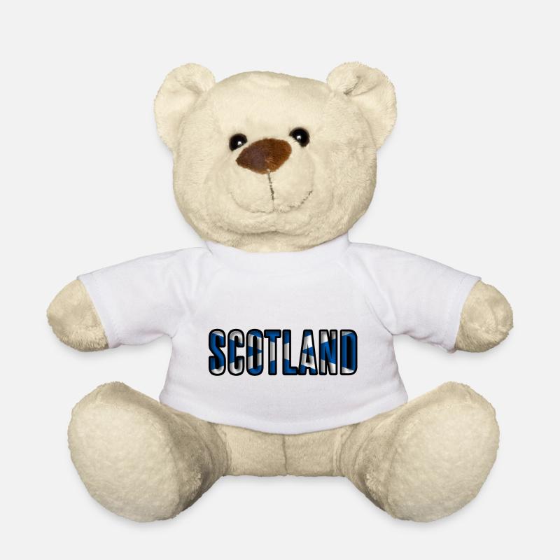 Schottland - Teddy - Weiß