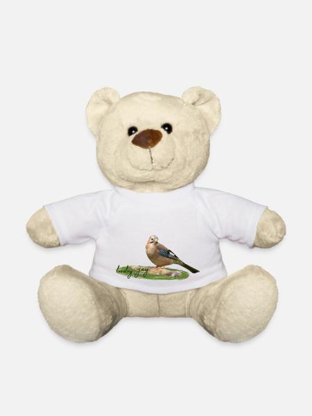 Eichelhäher - Teddy - Weiß
