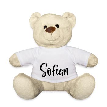 Vorname - Sofian - Teddy - Weiß - Vorne