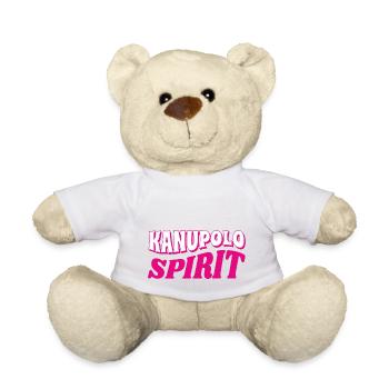 Kanupolo Spirit Slogan - Teddy - Weiß - Vorne