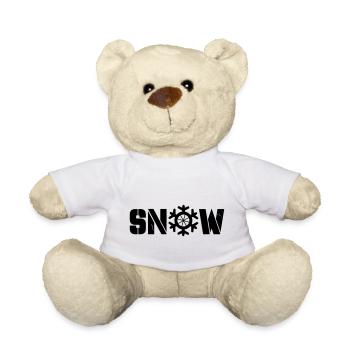 Snow - Teddy Bear - white - Front