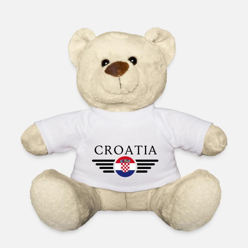 Ich liebe Kroatien - Teddy - Weiß