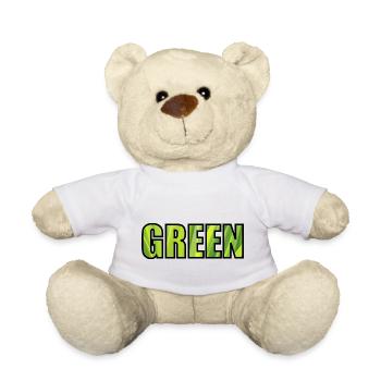 GREEN - Teddy - Weiß - Vorne