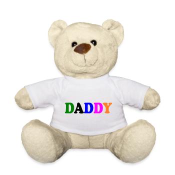 Daddy - Teddy - Weiß - Vorne