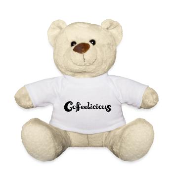 Coffeelicious - Teddy Bear - white - Front