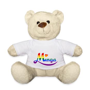 Minga Pride - Teddy Bear - white - Front
