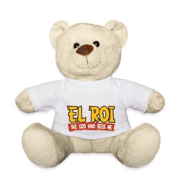 EL ROI The God Who Sees Me NSPPD - Teddy Bear - white - Front