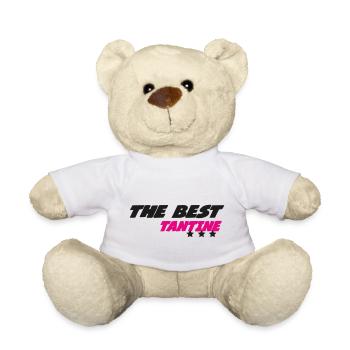 THE BEST TANTINE - Nounours - blanc - Devant