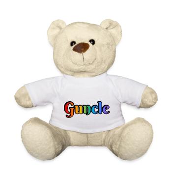 Oncle gay - Nounours - blanc - Devant