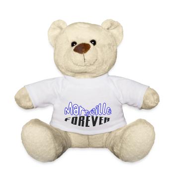 Marseille für immer - Teddy - Weiß - Vorne
