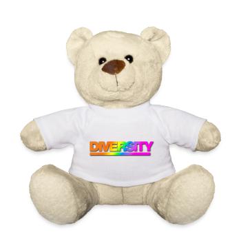 Typo Diversity Rainbow Shadow - Teddy - Weiß - Vorne