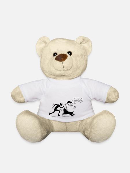 Lose weight - Teddy Bear - white