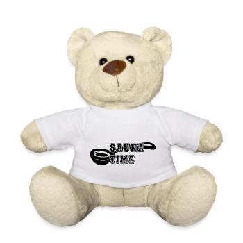 Sauna Wellness Spa - Teddy Bear - white - Front