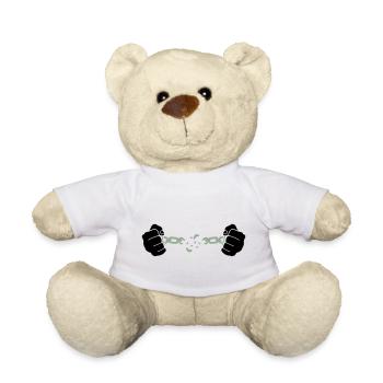 Hand Chain - Teddy Bear - white - Front