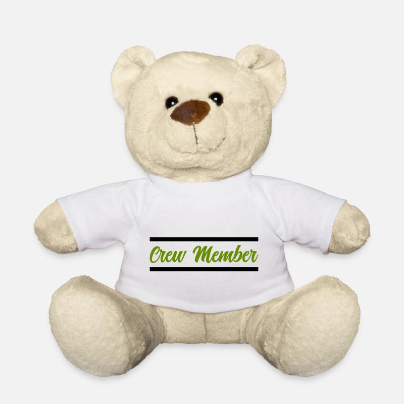 crew member - Teddy Bear - white