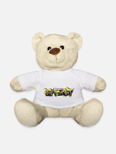 efFZet RAPpresent LoGo - Teddy - Weiß