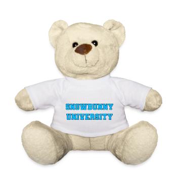 Snowbunny University - Teddy Bear - white - Front