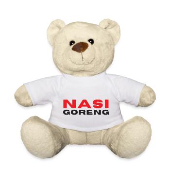 INDONET Nasi Goreng - Nounours - blanc - Devant