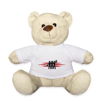 Party Holiday Crew - Teddy Bear - white - Front