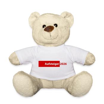 Aufsteiger 2026 Aufstieg - Teddy - Weiß - Vorne