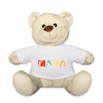 Sanitäterin Mama Retro EMT EMS Ersthelfer - Teddy - Weiß - Vorne