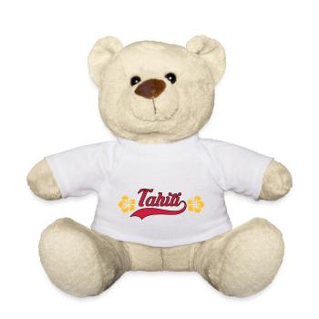 Tahiti hibiscus - Nounours - blanc - Devant