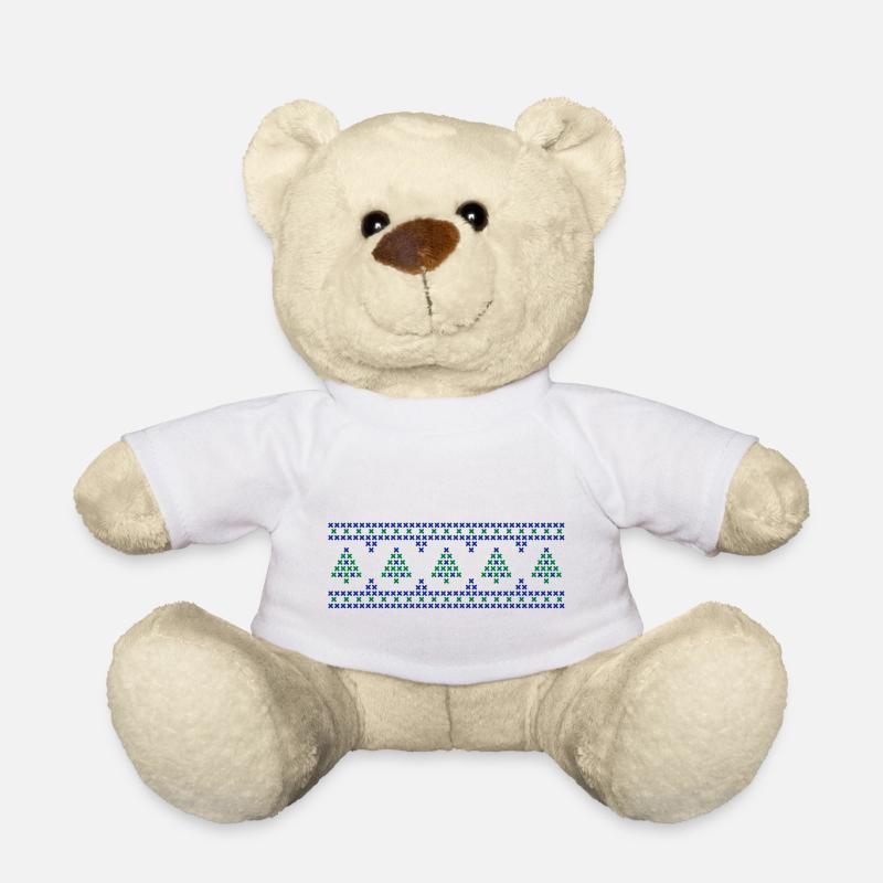 Christmas tree - Teddy - Weiß