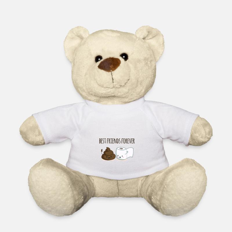 Beste Freunde für immer - Teddy - Weiß