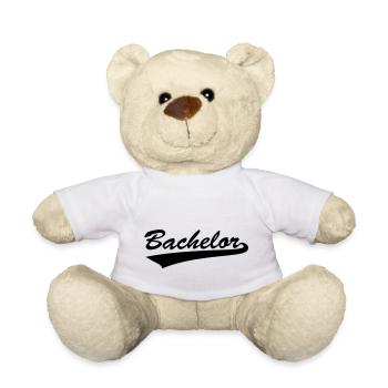 Bachelor - Teddy Bear - white - Front