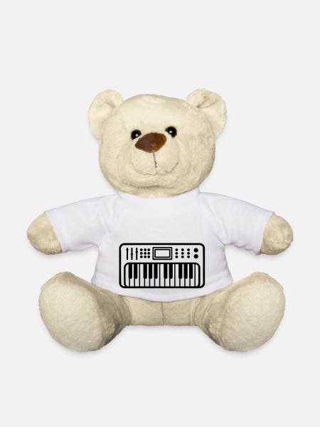 Keyboard - Teddy - Weiß