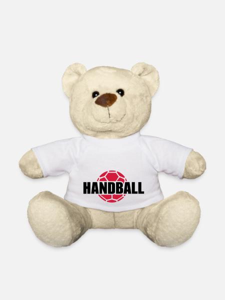 Handball - Teddy - Weiß