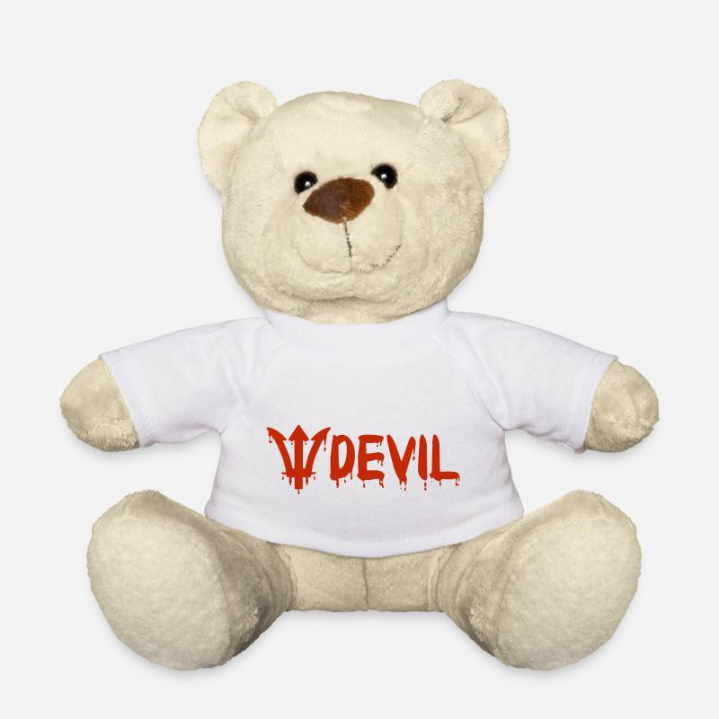 Diable - Diable - Nounours - blanc