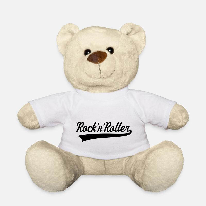 Rock ’n’ Roller - Teddy Bear - white