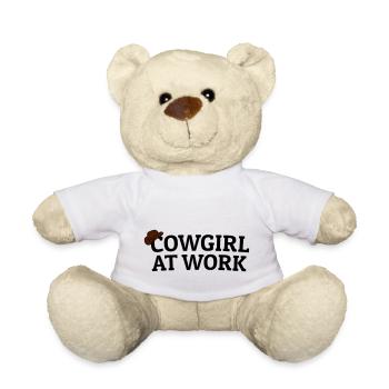 Cowgirls at work - Teddy - Weiß - Vorne