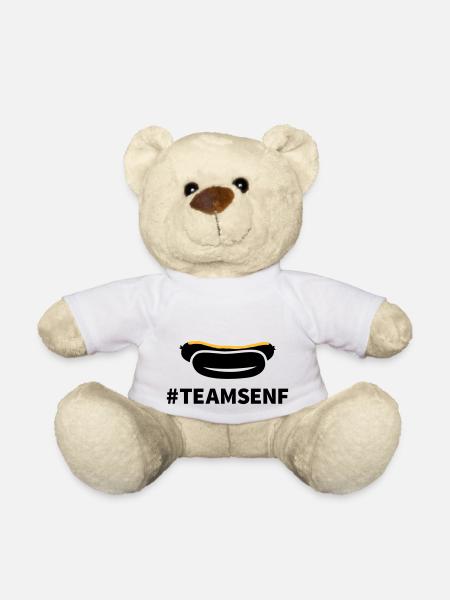 Team Senf - Teddy - Weiß